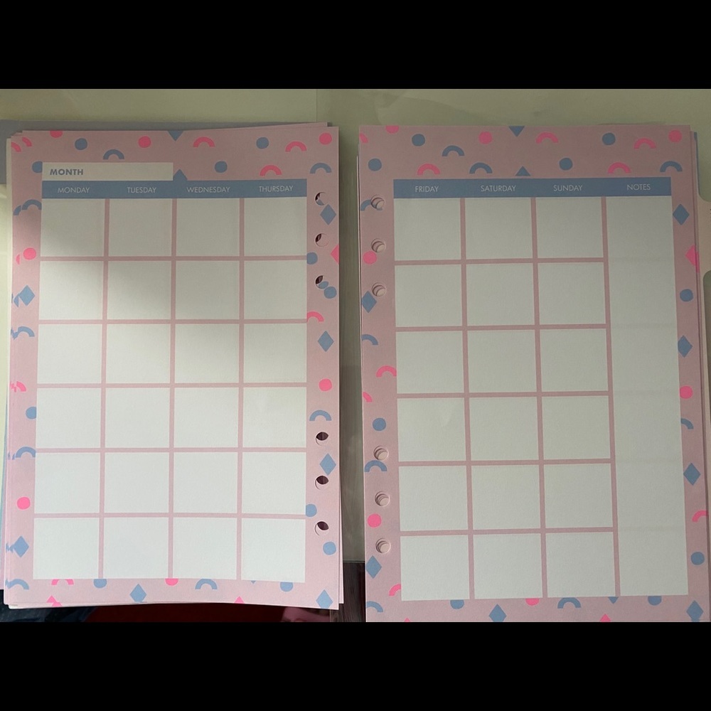 Kikki k A5 planner insert - Picture 2 of 7